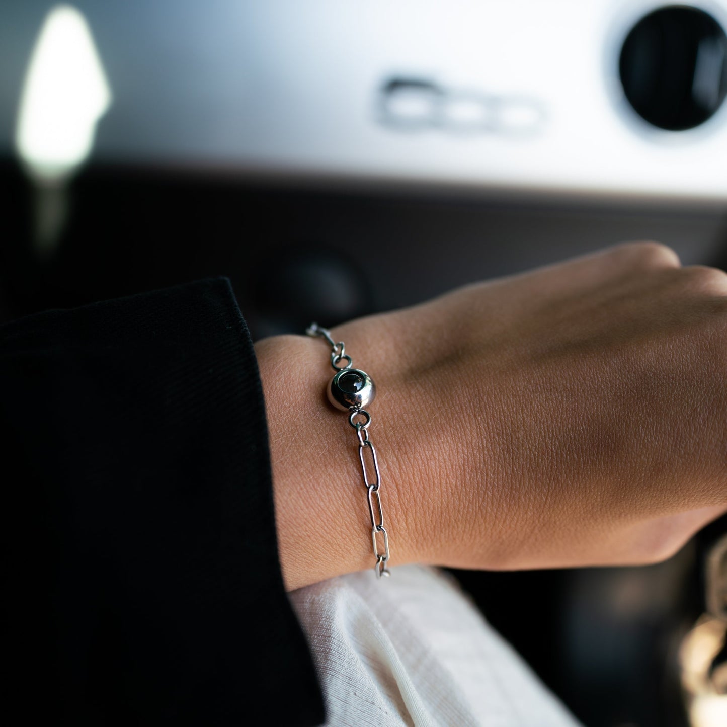 Personalized photo bracelet with your photo - Paperclip