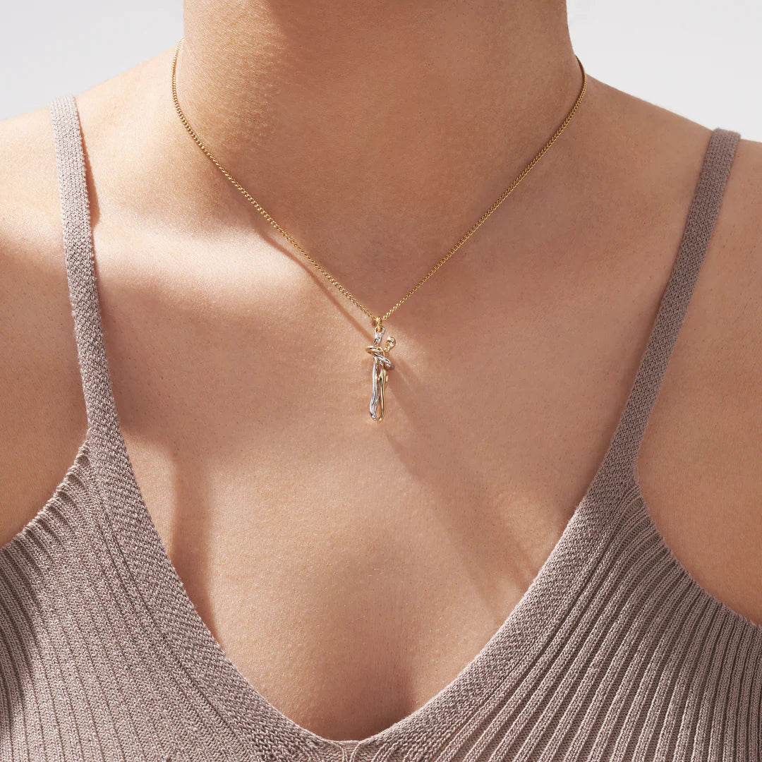 Eternal embrace necklace