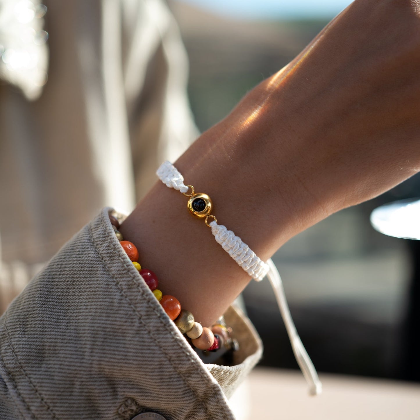 Personalized photo bracelet with your photo - Premium Edition