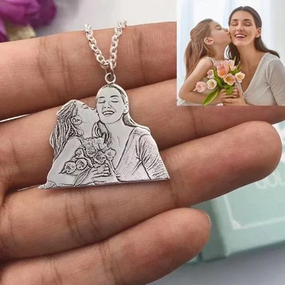 Personalized necklace with engraving