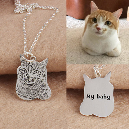 Personalized necklace with engraving
