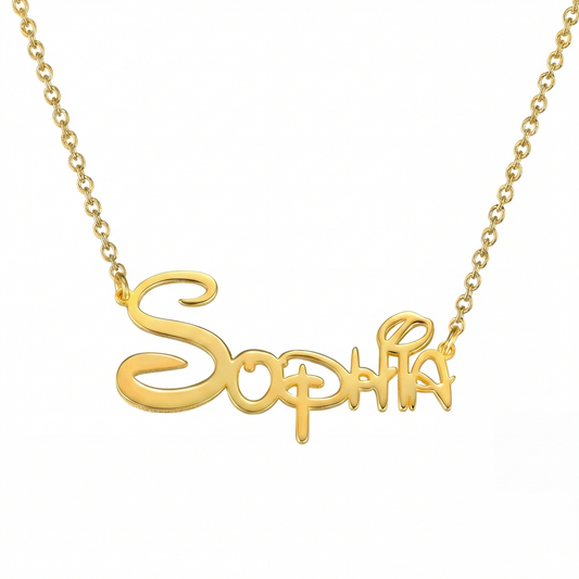 Custom name necklace - Sidney style