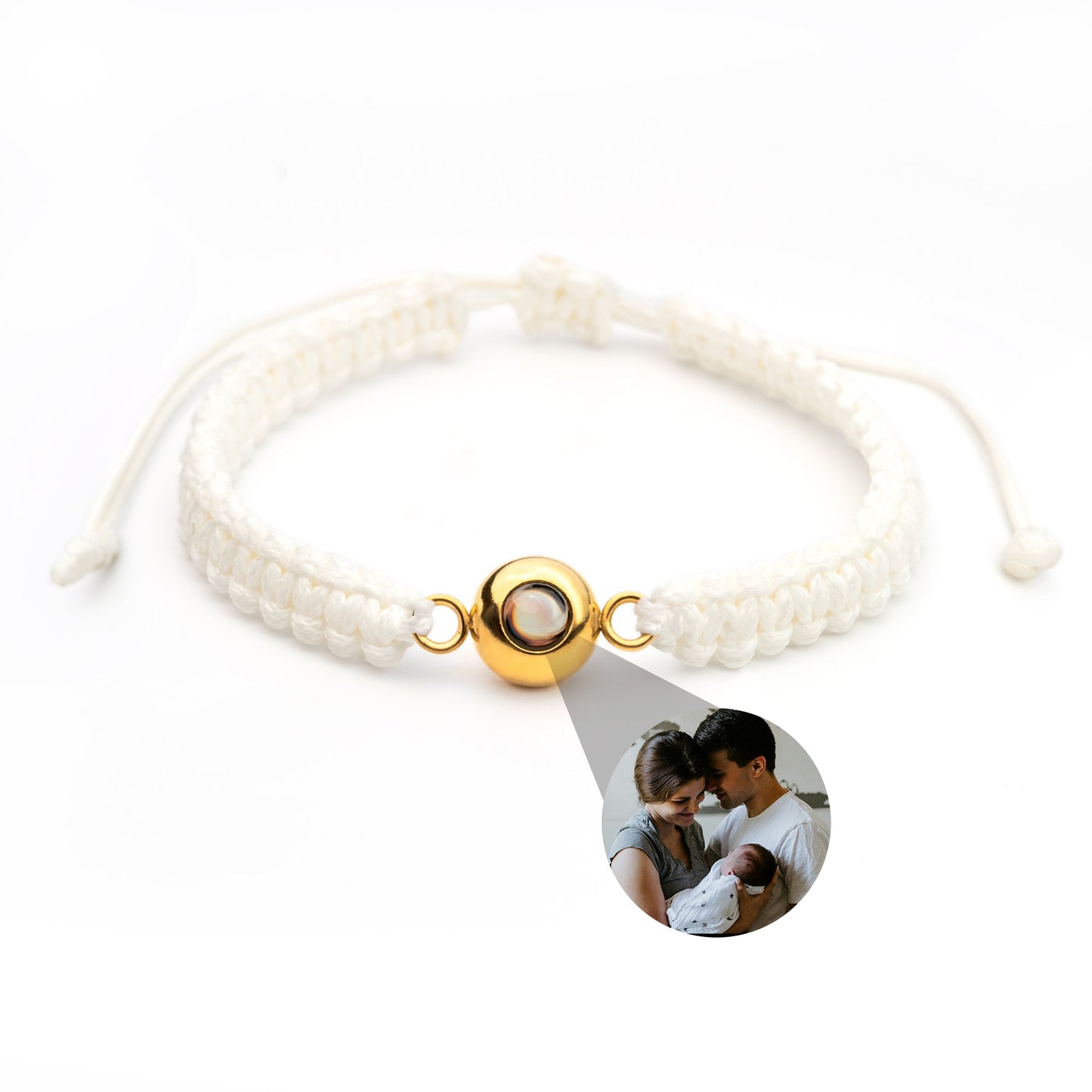 Personalized photo bracelet with your photo - Premium Edition