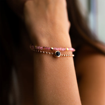 Personalized photo bracelet with your photo - Crystal