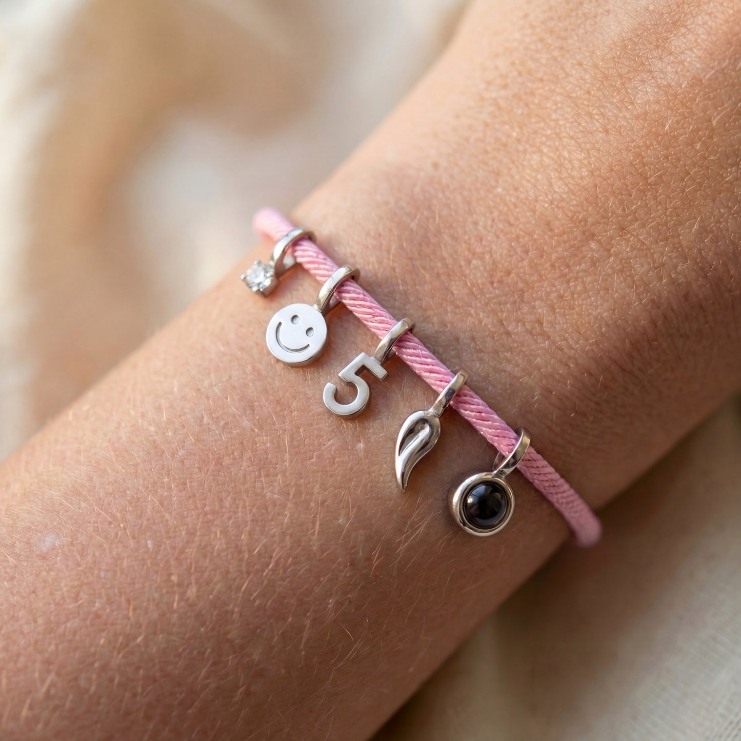 Personalized Charm Bracelet - Essence