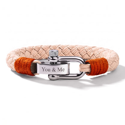 Braided Bracelet with Engraving