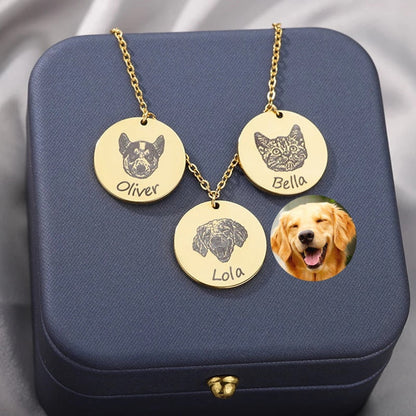 Pet necklace