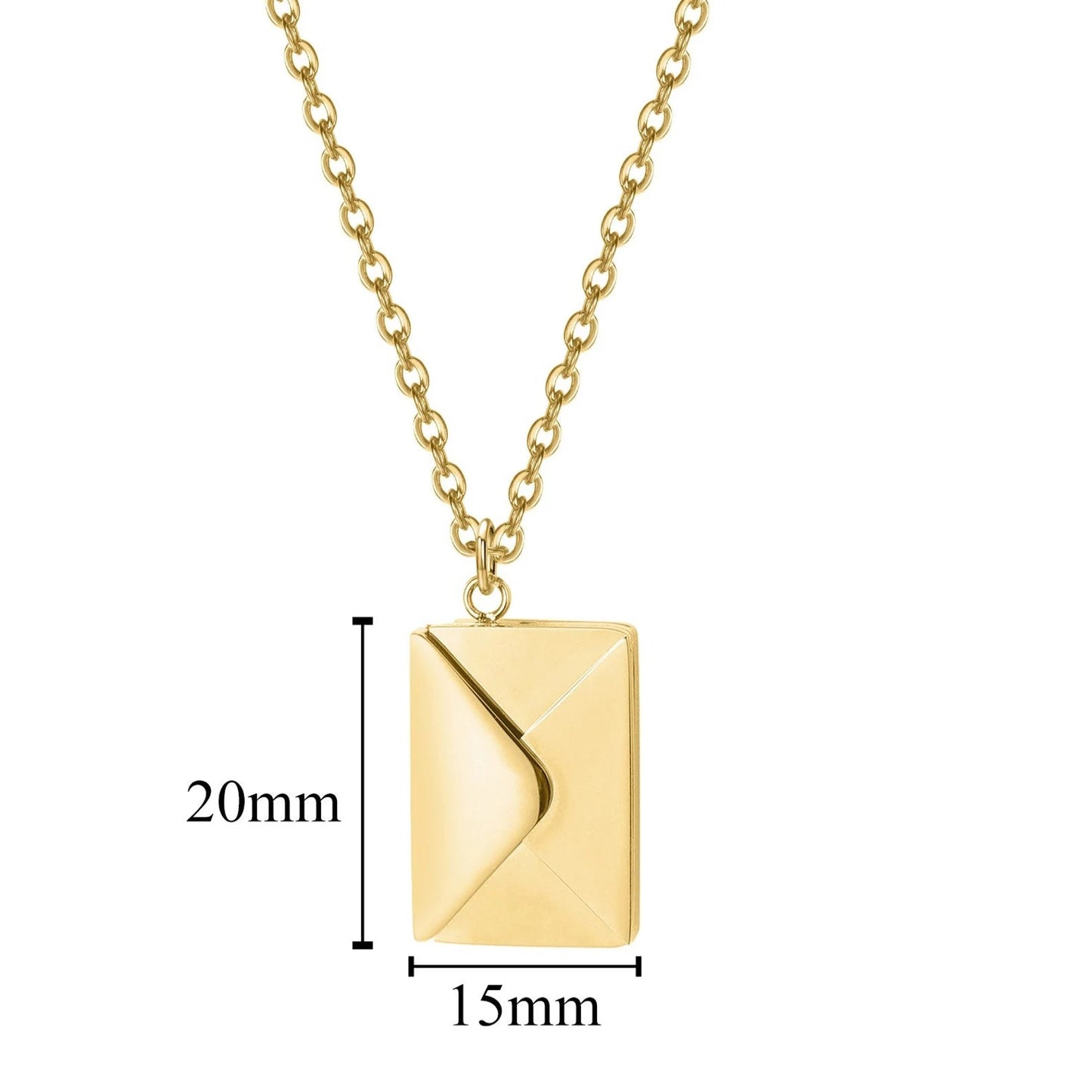 Custom necklace with secret message