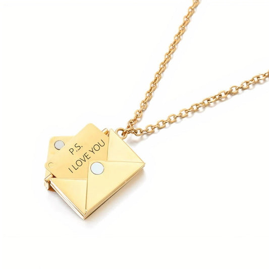 Custom necklace with secret message