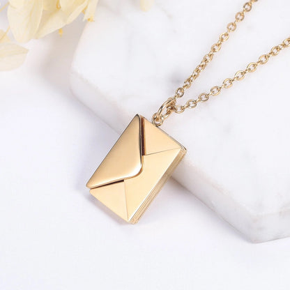 Custom necklace with secret message
