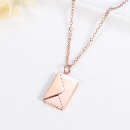 Custom necklace with secret message